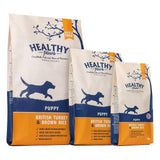 Healthy Paws British Turkey & Brown Rice Puppy Dog Food 12kg