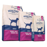 Healthy Paws Rabbit Duck & Brown Rice Adult Dog Food 12kg