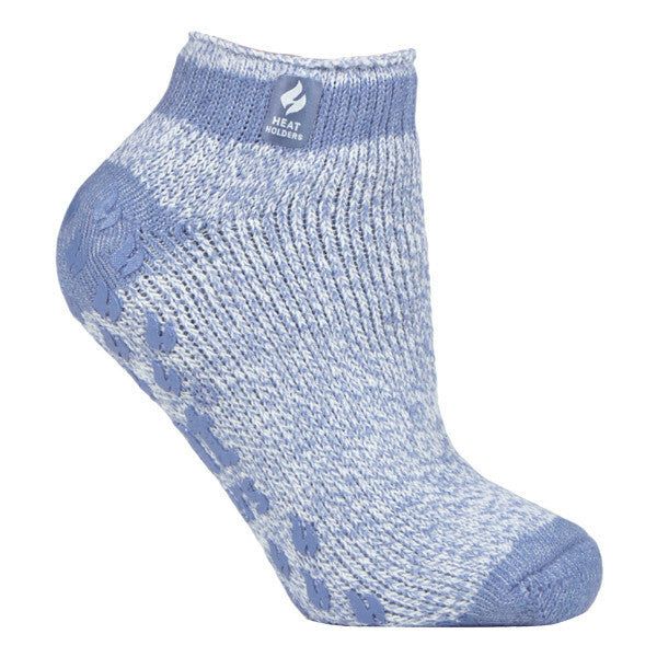 Heat Holders Ladies Low Cut Thermal Slipper Socks 4-8 UK Denim (Pisa) / 1EA