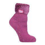 Heat Holders Ladies Non Slip Thermal Ankle Bed Socks 4-8 UK HHL04