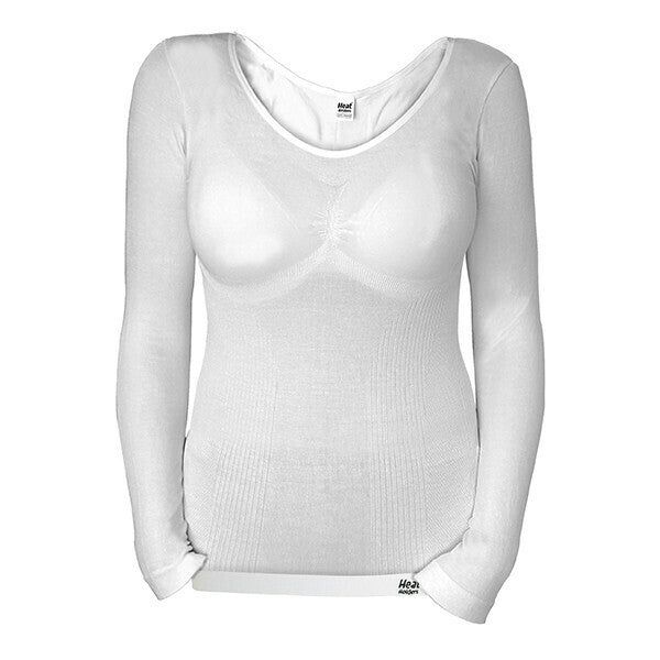 Heat Holders Ladies Thermal Long Sleeve Top S/M White
