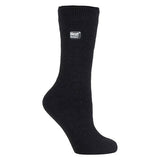 Heat Holders Lite Ladies Thin Winter Thermal Socks 4-8 UK Black