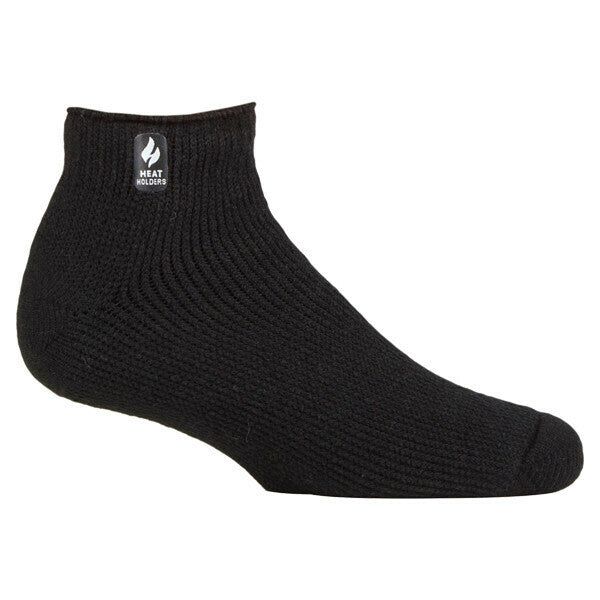 Heat Holders Mens Thermal Trainer Socks 6-11 UK Black / 1EA