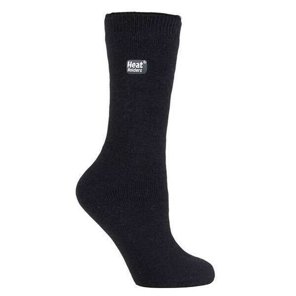Heat Holders Ultra Lite Ladies Thin Thermal Socks 4-8 UK Black