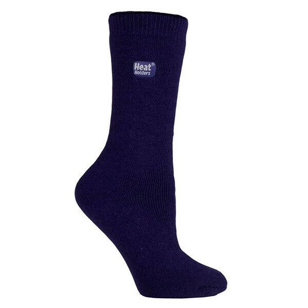 Heat Holders Ultra Lite Ladies Thin Thermal Socks 4-8 UK Indigo