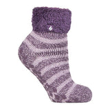 Heat Holders Womens Non Slip Thermal Bed Socks 4-8 UK Heather (Auckland)