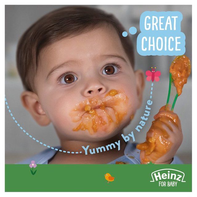 Heinz By Nature Beef & Sweet Potato Mash Baby Food Jar 6+ Months 120g