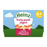 Heinz Fruit Medley Custard Pots Baby Food 6+ Months 4x 100g