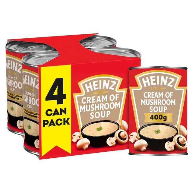 Heinz Mushroom Soup 4 x 400g