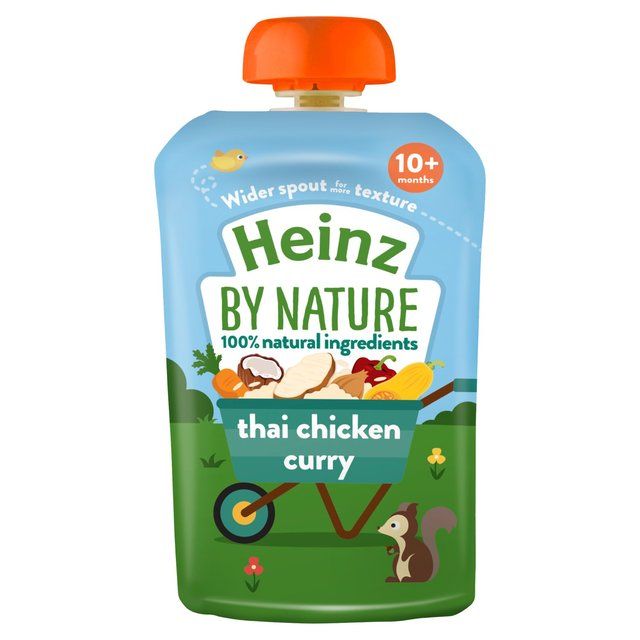 Heinz Thai Chicken Curry Pouch Baby Food 10+ Months 180g