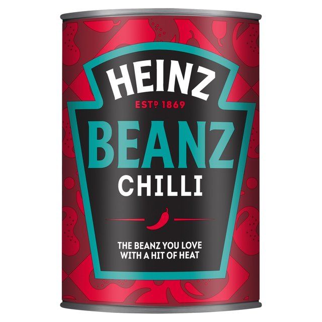 Heinz Tinned Baked Beans Chilli 390g