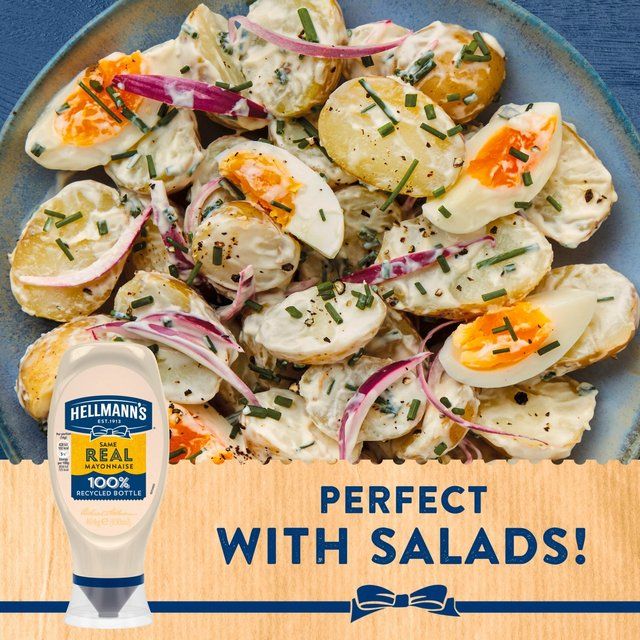 Hellmann's Real Squeezy Mayonnaise 430ml