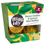 Higgidy 8 Cheddar & Spinach Mini Muffins 160g