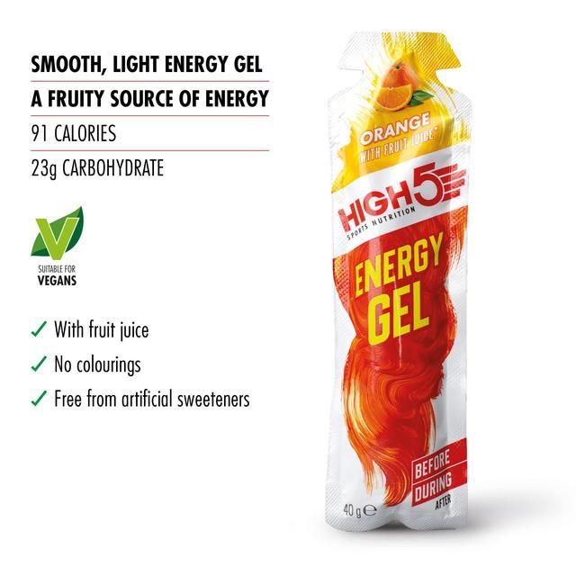 HIGH5 Energy Gel Orange 40g 6 x 44g
