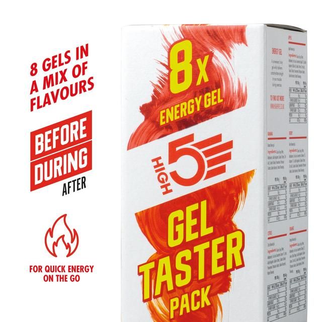 HIGH5 Energy Gel Taster Pack 8 per pack