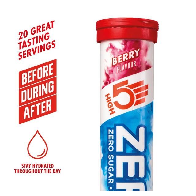 HIGH5 ZERO Berry Electrolyte Sports Drink Tablets - 20 tab 20 per pack
