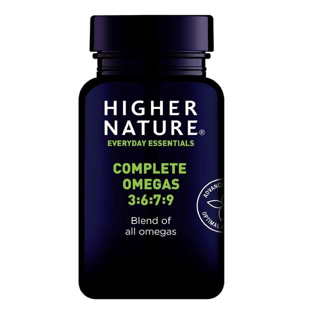 Higher Nature Everyday Essentials Complete Omegas 3 6 7 & 9 Capsules 90 per pack