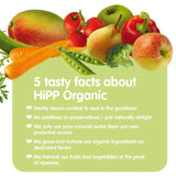 HiPP Organic Apple & Pear Baby Food Jar 4+ Months 125g