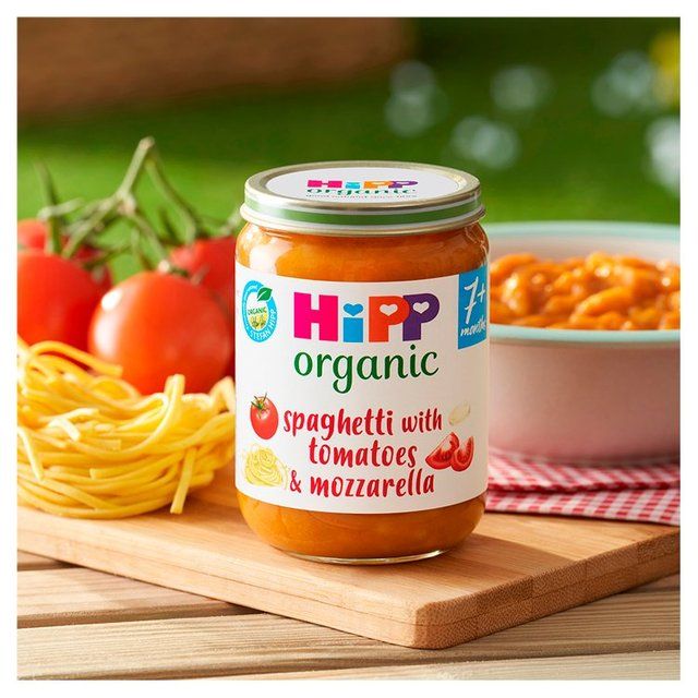 HiPP Organic Spaghetti with Tomatoes & Mozzarella Baby Food 7+ months 190g