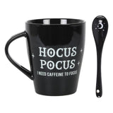 Hocus Pocus Ceramic Mug and Spoon Set