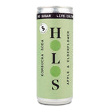 HOLOS Kombucha Soda Apple & Elderflower 250ml