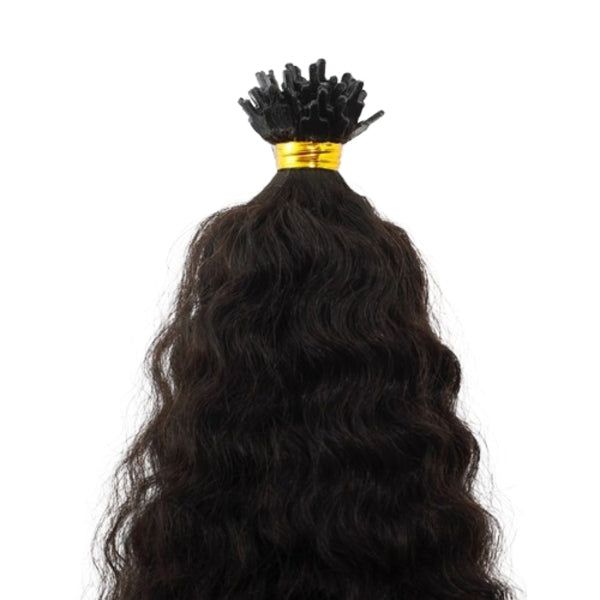 House Of Hair UK Deep Curly Ebony Flat Strands 18