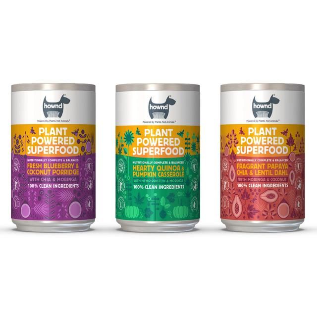 Hownd Fresh Blueberry & Coconut Porridge with Chia & Oats Wet Dog Food 400g