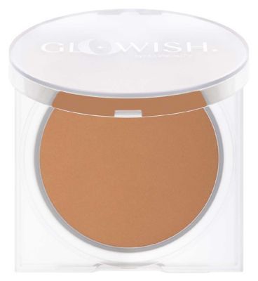 Huda Beauty GloWish Luminous Pressed Powder 05 medium