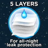 Huggies DryNites Girls Pyjama Pants 4-7 Yrs (17-30kg) 10 per pack