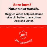 Huggies Pure 99% Water Baby Wipes   56 per pack