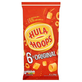 Hula Hoops Original Multipack Crisps Snacks 6 per pack