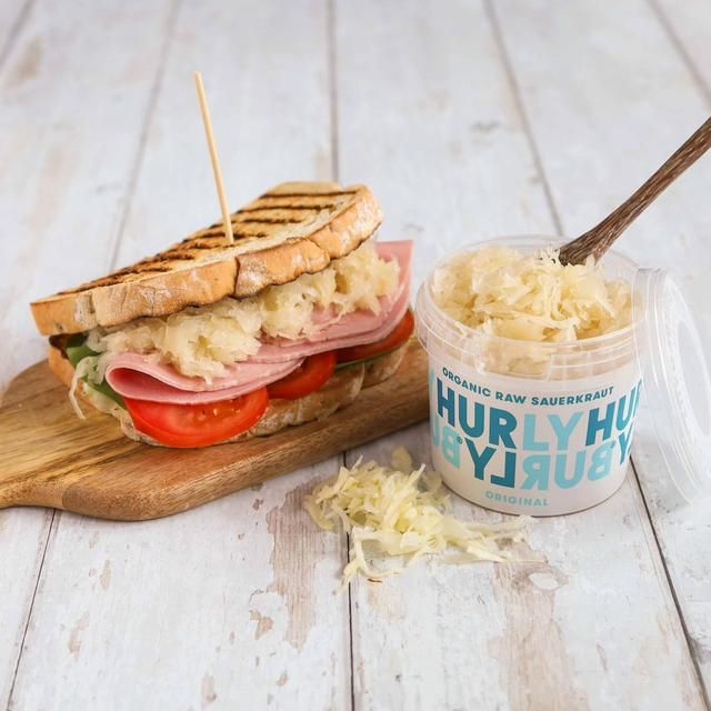 Hurly Burly Original Organic Raw Sauerkraut 300g