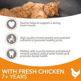 IAMS 7+ Years Senior Dry Cat Food Chicken 3kg