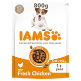 IAMS for Vitality Adult Dog Food Small/Medium Breed with Fresh Chicken 800g