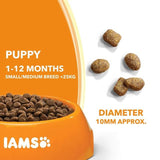 IAMS for Vitality Puppy Food Small/Medium Breed with Fresh Chicken 2kg