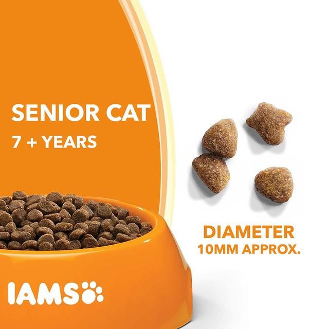 IAMS for Vitality Senior Cat Food With Fresh Chicken 10kg