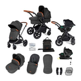 Ickle Bubba Stomp Luxe all-in-one Travel System Black/Grey/Tan/ Pack Size 1