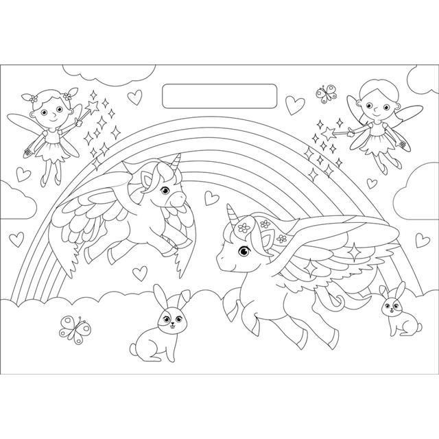 IglooBooks - Unicorn Colouring Pad