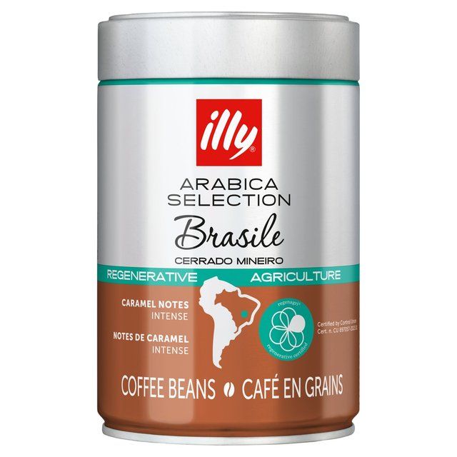 illy Cerrado Mineiro Brazil Coffee Beans - Regenerative Agriculture 250g