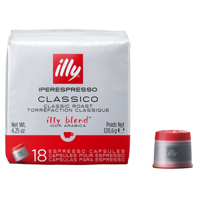 illy Iperespresso Classic Capsules 18 per pack