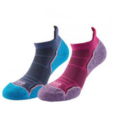 1000 Mile Womens Run Ankle Socks (Pack of 2) (6-8)