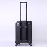 Livingandhome 2 Drawers Cosmetic Makeup Travel Case