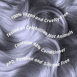 Manic Panic High Voltage Hair Dye Blue Steel Silver 118ml