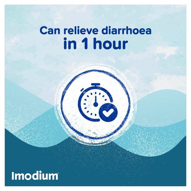 Imodium Original Capsules for Diarrhoea Relief 12 per pack