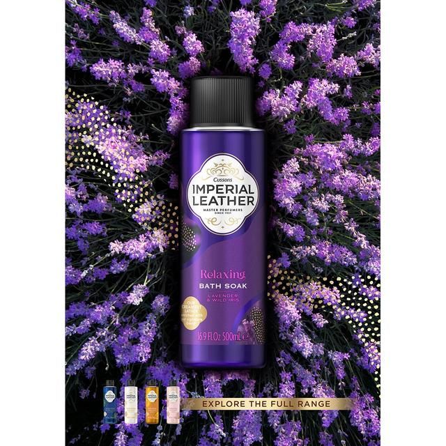 Imperial Leather Relaxing Lavender and Wild Iris Bubble Bath 500ml