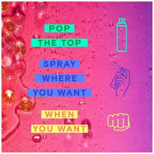 Impulse Body Mist Purple Petals & Smoky Sky 150ml