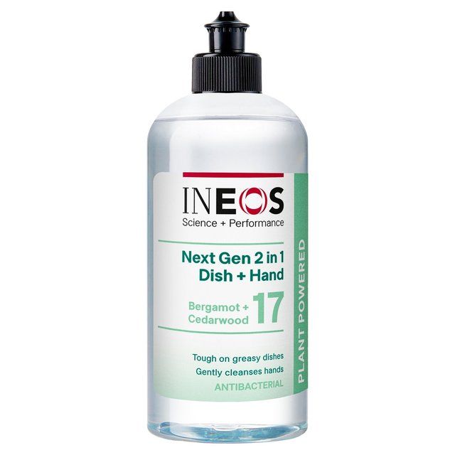 INEOS Washing Up Liquid Bergamot + Cedarwood 500ml