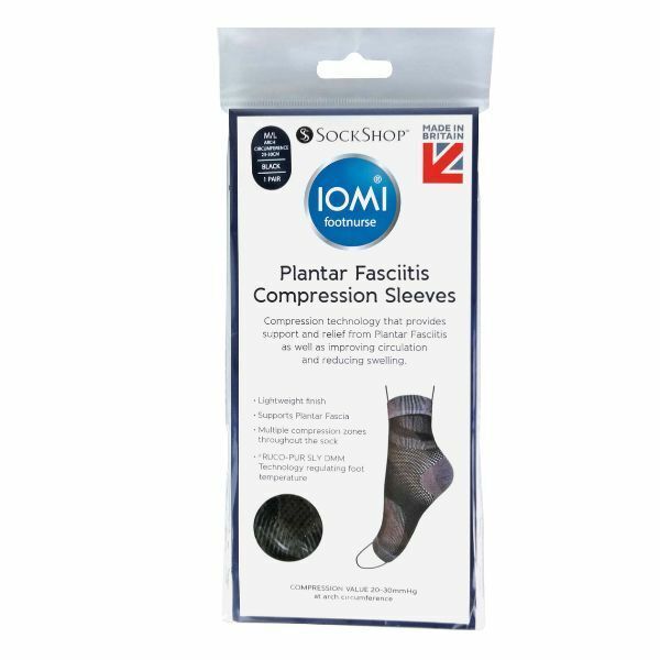 IOMI Plantar Fasciitis Socks with Arch Support M/L
