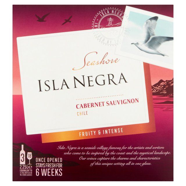 Isla Negra Cabernet Sauvignon Boxed Wine 2.25L