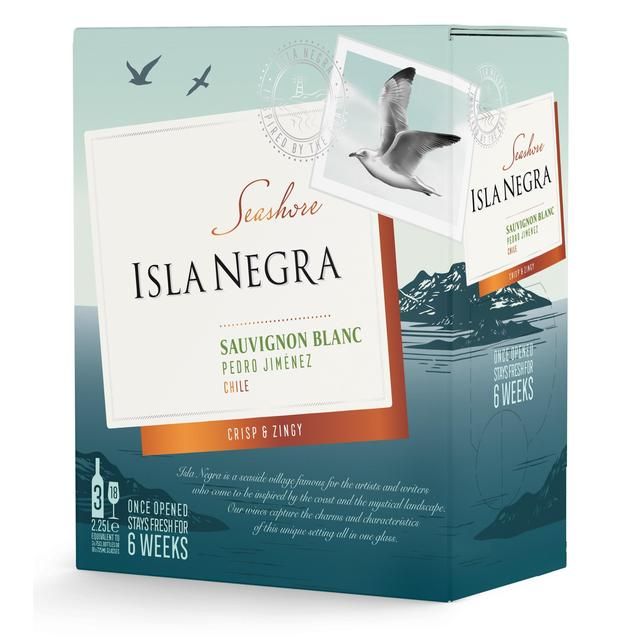 Isla Negra Sauvignon Blanc Boxed Wine 2.25L